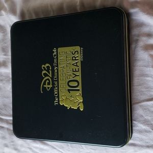 D23 Disney Fan Club 10 year celebration pin set